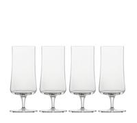 Schott Zwiesel Pilsglas Beer Basic 0,3 l (set da 4) tulipani da birra classici con punto di mousse, bicchieri in cristallo Tritan lavabili in lavastoviglie, made in Germany (art. n. 130006)