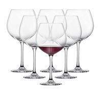 Schott Zwiesel Bicchieri da vino rosso Borgogna Classico (set da 6), classici bicchieri bordeaux per vino rosso, lavabili in lavastoviglie, made in Germany (Art. n. 123655)