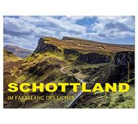 Schottland - Im Farbklang des Lichts (Wandkalender 2026 DIN A2 quer), CALVENDO Monatskalender: Schottlands Insel Skye, schottische Castles und Edinburgh in eindrucksvollen Bildern.