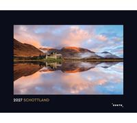 Schottland - KUNTH Wandkalender 2027: Hochwertiger, bildstarker Kalender mit Spiralbindung im Großformat