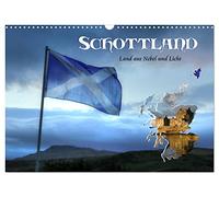 Schottland - Land aus Nebel und Licht (Wandkalender 2026 DIN A3 quer), CALVENDO Monatskalender: Schottland - ein Land voller mystischem Licht und faszinierenden Landschaften.