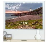 Schottland - Scotland - Alba (hochwertiger Premium Wandkalender 2026 DIN A2 quer), Kunstdruck in Hochglanz: 13 brillante Bilder zeigen Schottlands faszinierende Landschaft auf beeindruckende Weise.