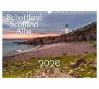 Schottland - Scotland - Alba (Wandkalender 2026 DIN A3 quer), CALVENDO Monatskalender: 13 brillante Bilder zeigen Schottlands faszinierende Landschaft auf beeindruckende Weise.