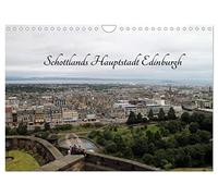 Schottlands Hauptstadt Edinburgh (Wandkalender 2026 DIN A4 quer), CALVENDO Monatskalender: Stadtansichten der schottischen Hauptstadt Edinburgh.