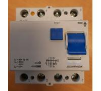 SCHRACK BC006130 Residual current circuit breaker 63A,4P,300mA, AC, BCF0 63/4/03
