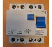SCHRACK BC008103 Residual current circuit breaker 80A,4P, 30mA,AC, BCF0 80/4/003