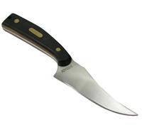 Schrade Old Timer - Coltello Sharpfinger, incl. Fodero in Pelle, Colore: Grigio