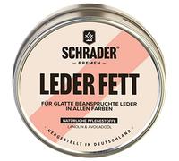 Schrader Pelle Grasso incolore - Cura della pelle liscia scarpe abbigliamento moto - Impregnante protegge e nutre - 200 ml - Made in Germany