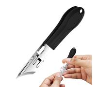 Schräger Nagelknipser - 10.8cm Edelstahl Nagelschneider Mit Präzisionsklinge | Breite Schneidkante Anti-Splitter Nagelzange, Cuticula-Entferner Maniküre Pediküre Werkzeug Für Männer, Frauen, Senioren