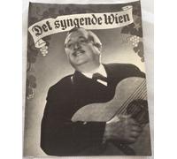 Schrammeln Marte Harell Hans Holt Hans Moser Vintage 1944 Danish Movie Program