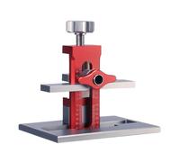 Schranktür-Schablone - Schranktür Montagehilfe Aluminiumlegierung | Bohrbuchsen, Schubladen-Beschlag-Positionshilfe | Verstellbare Tür Halterung Für Tischlerei Möbelbau Haushalt Küche