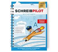 Schreibathlet Quaderno per imparare a scrivere con protezione ABC con lettere prestampate (tedesco), per imparare a scrivere e scrivere