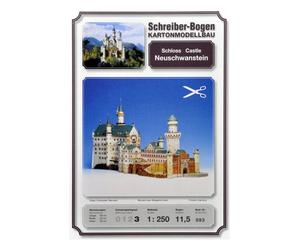 Schreiber-Bogen Card Modelling Castle Neuschwanstein 1:250