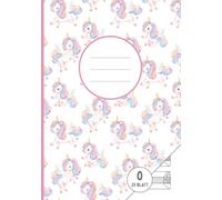 Schreibheft 1. Klasse - Lineatur 0 mit Häuschenhilfe | A5 | 25 Blatt | Grundschulheft zum Schreibenlernen: Deutschheft | Lernheft | Notizbuch für die Schule und zum Üben | Einhörner