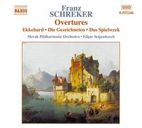 Franz Schreker Overtures (Slovak Po, Seipenbusch) (CD) Album