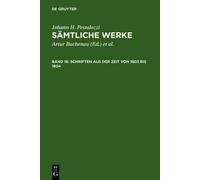 Schriften Aus Der Zeit Von 1803 Bis 1804 (Copertina rigida)