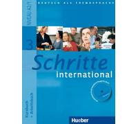 Schritte international 3. Kursbuch + Arbeitsbuch mit Audio-CD zum Arbeitsbuch und interaktiven Übungen [Lingua tedesca]: Arbeitsbuch-Audio-Cd: Vol. 3
