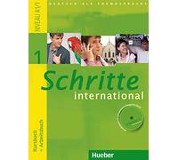 Schritte international. Kursbuch-Arbeitsbuch. Per le Scuole superiori [Lingua tedesca]: Kursbuch und Arbeitsbuch 1 mit CD zum Arbeitsbuch: Vol. 1