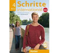 Schritte international Neu 4: Deutsch als Fremdsprache / Kursbuch und Arbeitsbuch