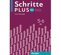 Schritte plus Neu 5+6 B1 Testtrainer mit Audio-CD: Deutsch als Zweitsprache
