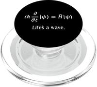 Schrodinger Equation T-Shirt per Fisici Matematici PopSockets PopGrip per MagSafe