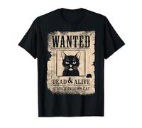 Schrödinger's Cat Funny Escape Science Plan Design Vintage Maglietta