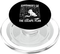 Schrödingers Cat Il piano di fuga Paradosso Quantistico PopSockets PopGrip per MagSafe