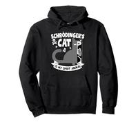 Schrödinger's Cat Is My Spirit Animal Design Divertente Felpa con Cappuccio