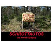 Schrottautos im Kyrkö Mosse (Wandkalender 2026 DIN A3 quer), CALVENDO Monatskalender: Das Himmelreich für Schrottautos! Ein Museum mitten in Wald.