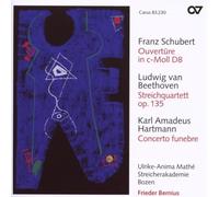 Frieder Bernius Ulrik Overture in C/string Quartet in F/concerto Funebre (M (CD)