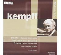 Schubert/Brahms/Schumann - Sonata Piano (E)/Ballades (4) Op. 10/Sonata Piano