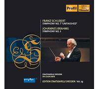 Franz Schubert Schubert: Symphony No. 8, 'Unfinished'/Brahms: Symphony No. (CD)