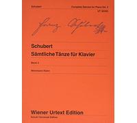 Schubert: Complete Dances Vol.2 - Edited from the autographs, manuscript copies and first editions - piano - Wiener Urtext - easy to intermediate - (UT 50022)