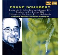 Overture in the Italian Style No. 1 in D Major (Norrington) (CD) Album