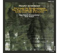 SCHUBERT, F. - PART-SONGS FOR MEN'S VOIC (2 CD)