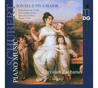 Franz Schubert Piano Music (Zacharias) (CD) Album