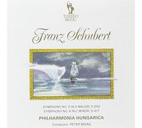 SCHUBERT, F. - SINFONIEN NRN.3 & 4