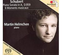Franz Schubert Schubert: Piano Sonata in A, D.959/6 Moments Musicaux (CD) Hybrid
