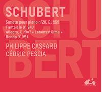 SCHUBERT, F. - SONATE POUR PIANO D959