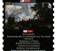 Schubert/Franck/Celibidache - Sym Nos. 8 & 9/Sym In D Minor/Pictures At An