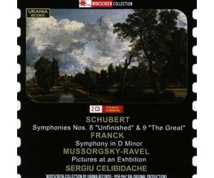 Schubert/Franck/Celibidache - Sym Nos. 8 & 9/Sym In D Minor/Pictures At An
