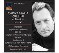 SCHUBERT / FRANCK / DVORAK Giulini Conducts Schubert Franck Dvorak (CD)