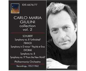 SCHUBERT / FRANCK / DVORAK Giulini Conducts Schubert Franck Dvorak (CD)