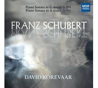 Schubert, Franz/ Korevaar, David - Piano Sonatas