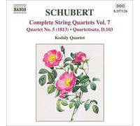 Franz Schubert Complete String Quartets Vol. 7 (Kodaly Quartet) (CD) Album
