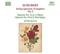 Franz Schubert – Quartetti per archi (Integrale) Vol.2 – NAXOS