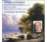 Schubert, Franz - Schubert: Piano Sonatas Nos. 9 & 11 / Moments Musicaux, d. 575, 625, 780:1,3,6 (February 1979)