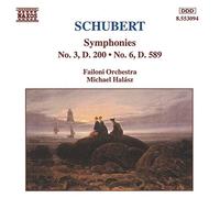 Franz Schubert Symphonies Nos. 3 and 6 - SCHUBERT (CD) Album
