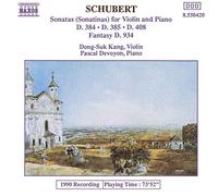 Schubert Franz - Sonata X Vl E Pf D 384, D 385, D 40