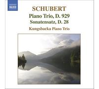 Franz Schubert Piano Trio D.929, Sonatensatz D.28 (Kungsbacka Piano Trio) (CD)